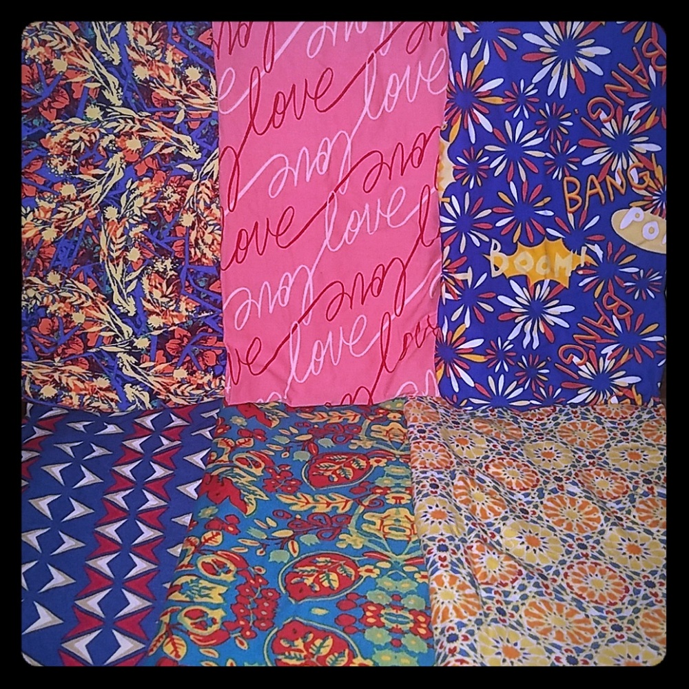 Six Pairs T&C LuLaRoe Leggings